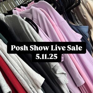 1. Mel's First Posh Party Live Sale 5.10.25